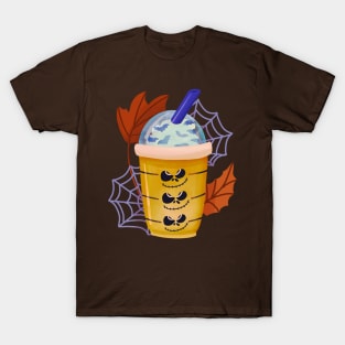 Spooky Halloween Milk Tea T-Shirt